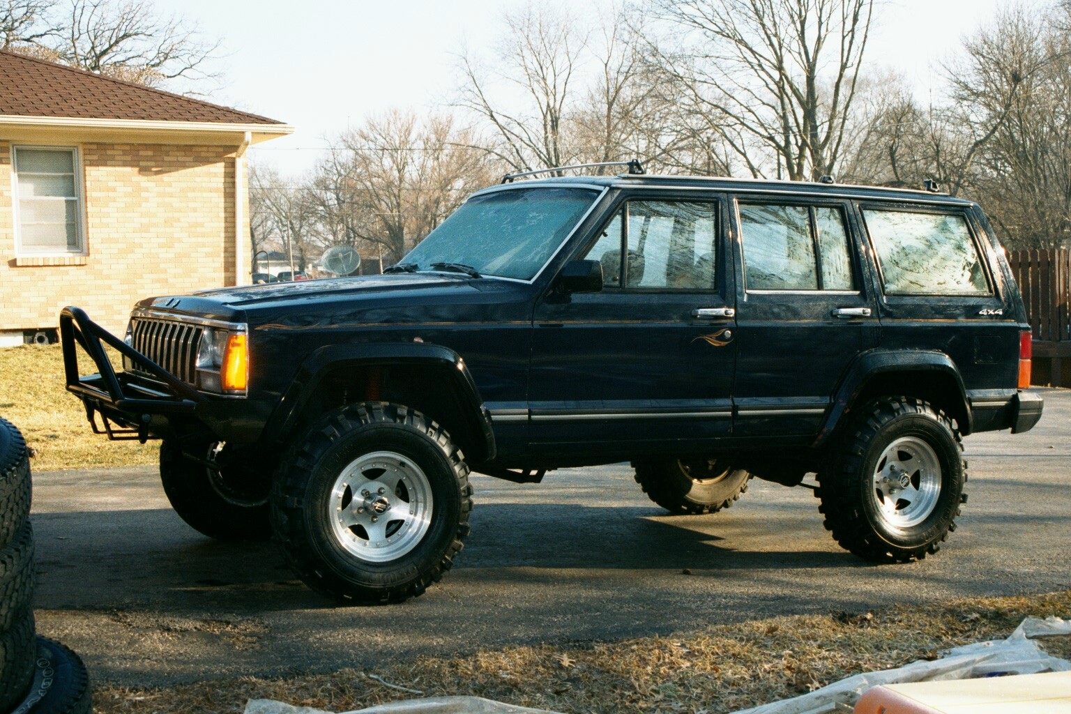 Jeep cherokee off road build up #1