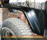 Jeep TJ OverKill Off Road Tube Fenders