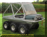 6x6 aluminum amphibious ATV