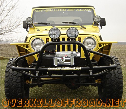 Overkill jeep bumpers